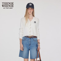 TEENIE WEENIE 小熊女装针织衫 优雅V领上衣