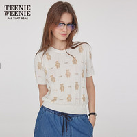 TEENIE WEENIE 小熊针织T恤毛衣