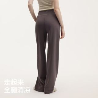 蕉内 5系 凉感直筒裤 哑光咖 M 女士休闲裤