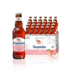 福佳 蜜桃味 果啤酒   248mL 24瓶 瓶装