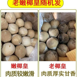 靖靖小镇 泰国椰皇 中大果 400-500g 6个