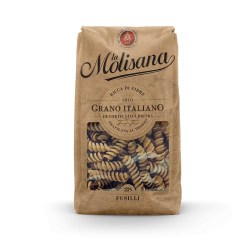 La Molisana 全麦低脂螺旋两头尖笔形意大利面500g家用螺丝意面通心粉