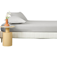 水星家纺 百丽丝全棉床笠 蓝屿 120cm*195cm