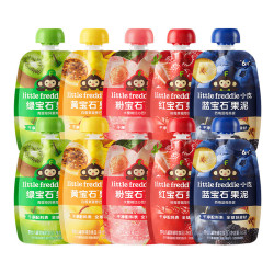 LittleFreddie Little Freddie）宝石果泥85g*10袋装