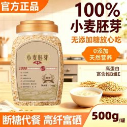耶派 小麦胚芽 500g 罐装