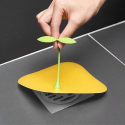 鲸意 家用创意豆芽地漏防臭器 5个装