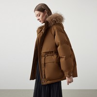 88VIP：朗姿霍尔多巴吉白鹅绒复古高级感派克服外套2023冬保暖羽绒服