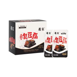 羅家 湖南长沙罗家臭豆腐休闲零食真空包装香辣开袋即食盒装