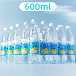 汽泡果园 盐汽水 600ml*24瓶 柠檬味