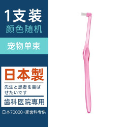 CI 日本进口ci小头单束猫咪宠物牙刷牙缝小头软毛结石口腔清洁牙具