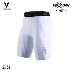 VEIDOORN 动能系列七分紧身裤男运动长裤V7319BXLK
