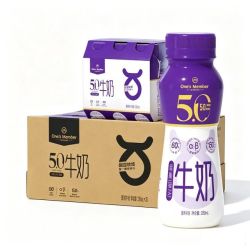 1号会员店 5.0g乳蛋白低脂纯牛奶 200ml*24瓶