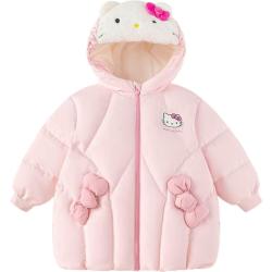 巴拉巴拉 女童羽绒服三丽鸥新款冬装加厚保暖外套