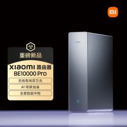 小米 RP04 WiFi7双万兆AI智能路由器 锖色