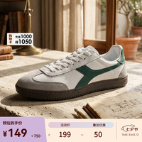 diadora Saunter OG 牛皮革复古德训鞋 白/绿N5387 41