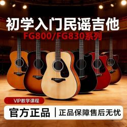 YAMAHA FG830 FG800/FG850 单板民谣木电箱吉他