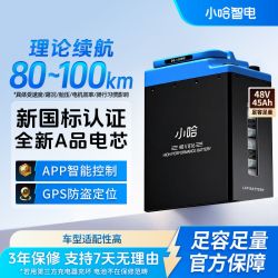 小哈 新国标电动车电池 48V45Ah裸电池*1