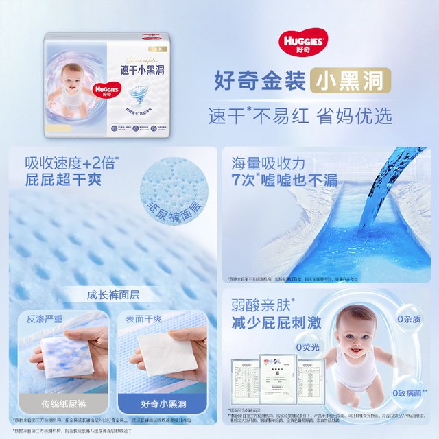 88VIP：好奇 金装系列 纸尿裤 XXL28片