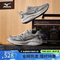 美津浓 ASTRO LS 复古透气轻量跑鞋 蓝灰色 42