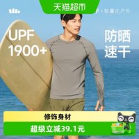 移动端、88VIP：蕉下 UD004 分区排湿速干 男士泳衣