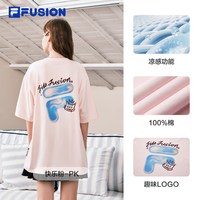 移动端：FILA FUSION 斐乐情侣短袖T恤T11U613103F