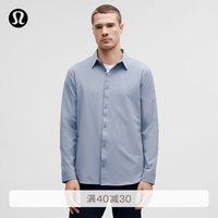lululemon New Venture男士修身剪裁长袖衬衫 风暴蓝 M