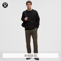 lululemon ABC男士长裤 Warpstreme速干 橄榄绿棕 34/32L