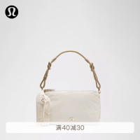 lululemon Ruched Mini 女士褶饰款单肩包 浅象牙白 O/S