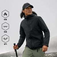 探路者 防风 男士软壳外套
