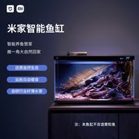米家 MYG100 智能鱼缸+画法几何(造景+加热棒) 深空灰 44.6*24.6*29.5cm