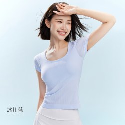 MISSWISS 免穿文胸一体式 女士T恤
