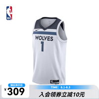 NIKE NBA明尼苏达森林狼队 李凯尔安德森 Swingman球衣 XL