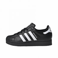 adidas Originals Superstar 2男女黑白板鞋 黑白JH9977 43