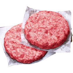 鲜林味飞 安格斯 原切 M5牛肉饼 10片* 100克*2袋 顺丰冷链