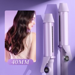 Lena 卷发棒大卷40mm持久定型大波浪电卷发器负离子女超大卷烫发棒