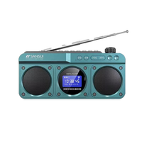 米跃 山水F28 便携FM收音机插卡蓝牙音响双喇叭立体声录音机数字选歌