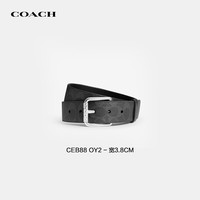 COACH 新款男士腰带皮带 黑色 CEB88 七夕礼物