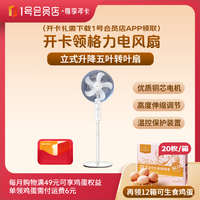 1号会员店 尊享年卡+格力立式升降五叶电风扇（颜色2选1）+240枚鸡蛋