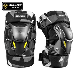 SULAITE SLT1201 摩托车护膝护肘四件套 迷彩短款 均码