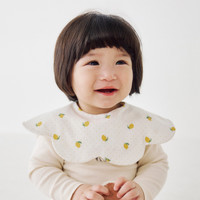 移动端：KONNY ONNY 双面婴儿口水巾新生儿口水巾辅食围嘴围脖吸水口水兜