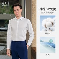 移动端：雅戈尔 男士纯棉长袖衬衫 GLDP10171