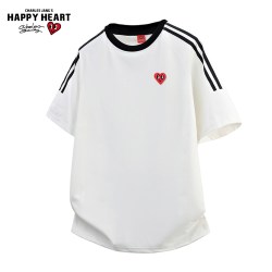 CHARLES JANG'S HAPPY HEART 男士短袖T恤 251768JTCH8806