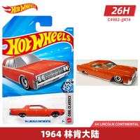 Hot Wheels 合金小车收藏车模26G&H批次法拉利 迪诺 保时捷 奔驰 奥德赛 170 1964 林肯大陆