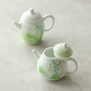 艾风格 春熙执梦壶 手绘釉下彩 球孔过滤 茶壶