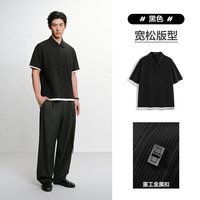 太平鸟 男士短袖POLO衫 B1COG2484