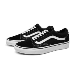 VANS 经典系列 Old Skool Black 中性运动板鞋 VN000D3HY28