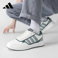 adidas 七夕男女鞋休闲鞋秋季轻便时尚耐磨减震运动鞋LA6484 浅灰绿 40