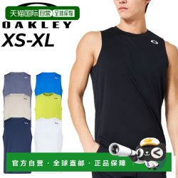 OAKLEY 日本直邮Oakley 男士无袖运动衫：一款无袖运动T恤 背心 训练衫具