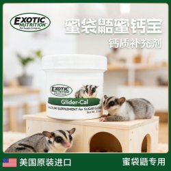 美国伊哥硕蜜袋鼯专用钙粉益生菌维生素营养膏粉调理肠胃免疫力