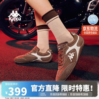卡帕 Wing男鞋赛车运动德训鞋子男2026夏季新款跑步鞋男栗棕色
